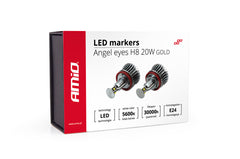 LED marker H8 20W GOLD do BMW
