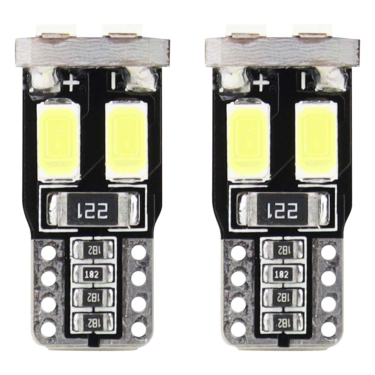 Żarówka LED T10 W5W CANBUS z 6 diodami SMD 5730