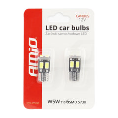 Żarówka LED CANBUS T10 W5W do oświetlenia samochodu