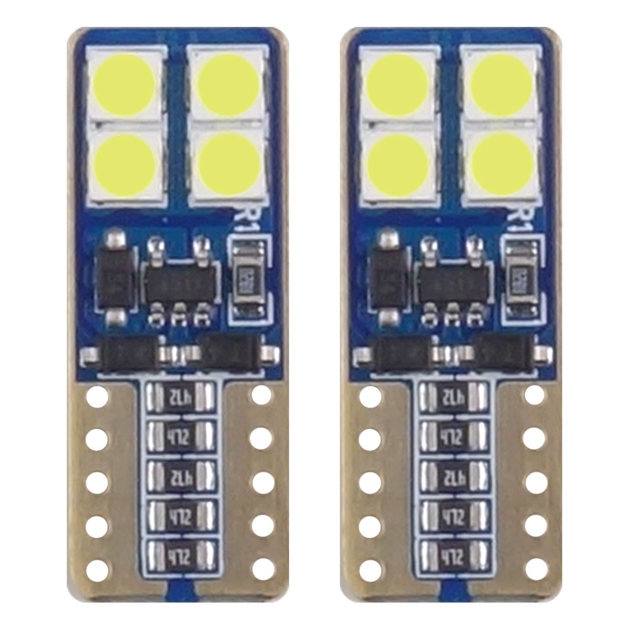 Żarówka LED T10 W5W z CANBUS i białym światłem