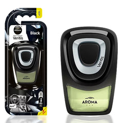 Aroma Car Ventis Black odświeżacz powietrza do kratki wentylacyjnej samochodu