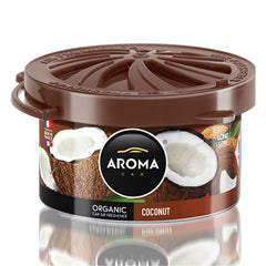 Aroma Car Organic Coconut odświeżacz powietrza do samochodu w aluminiowej puszce