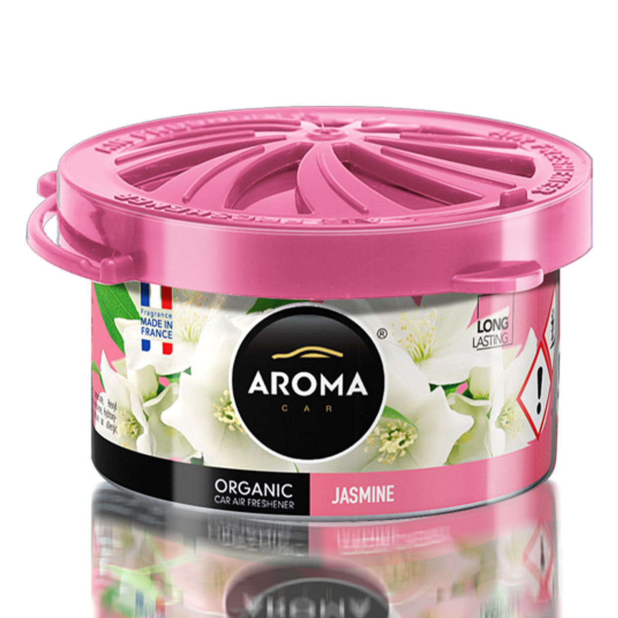 Aroma Car Aroma Organic Jasmine odświeżacz powietrza do samochodu w puszce