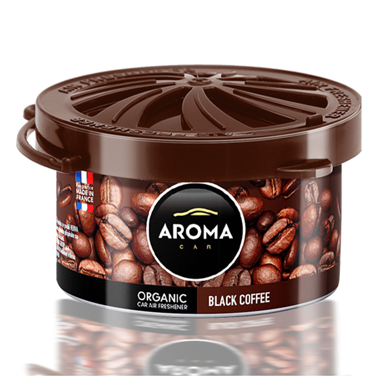 Aroma Organic Black Coffee zapach do samochodu w aluminiowej puszce
