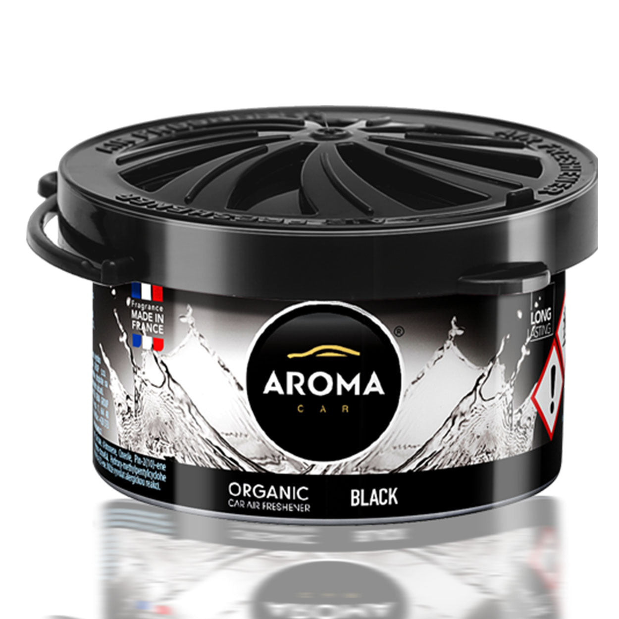 Aroma Organic Black zapach do samochodu w aluminiowej puszce