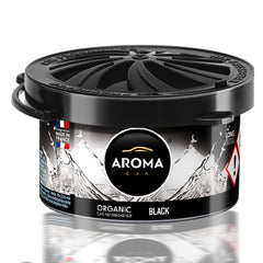 Aroma Organic Black zapach do samochodu w aluminiowej puszce
