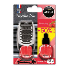Aroma Car Supreme Duo Strawberry zapach do samochodu o aromacie truskawki