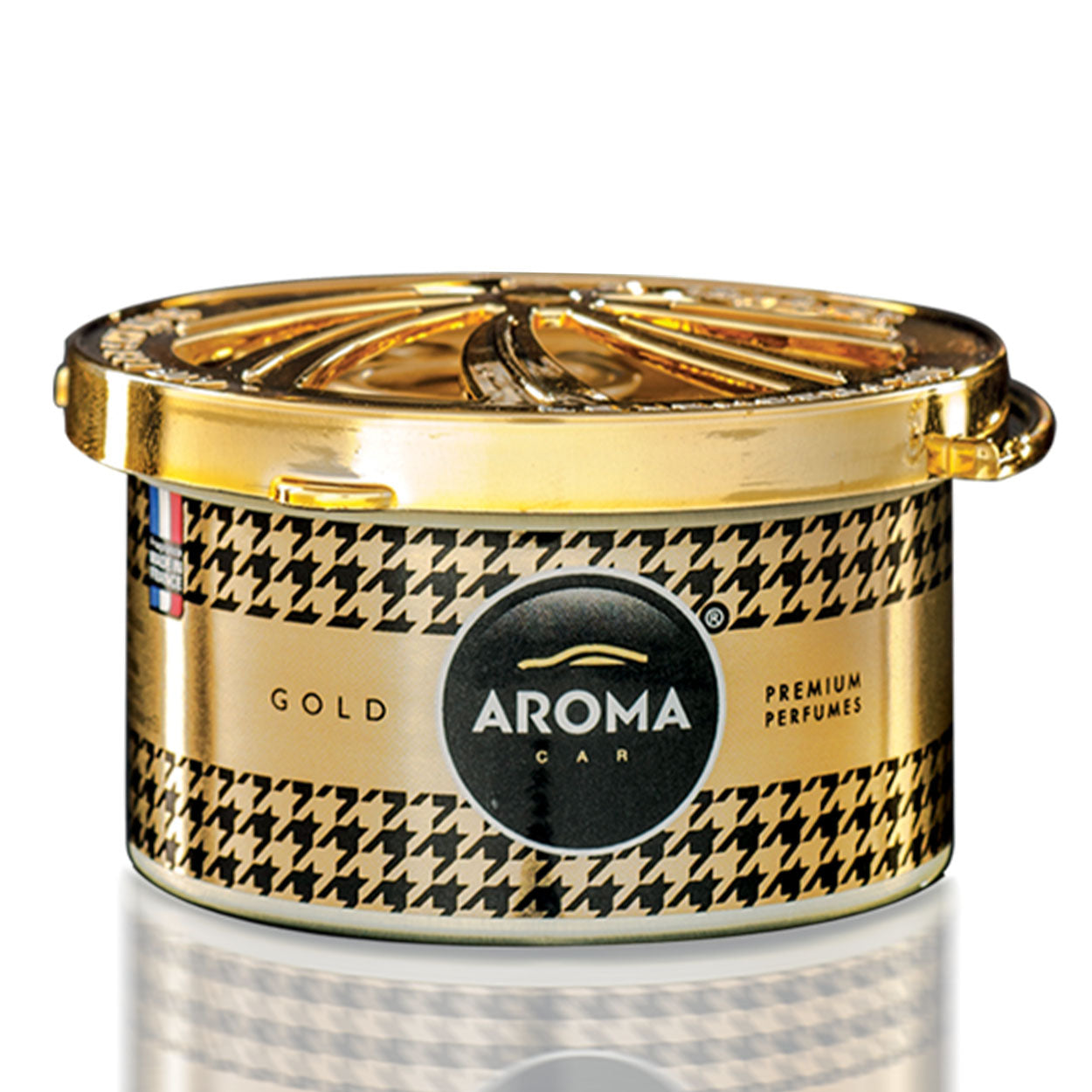 Aroma Prestige Organic Gold odświeżacz powietrza do samochodu w puszce