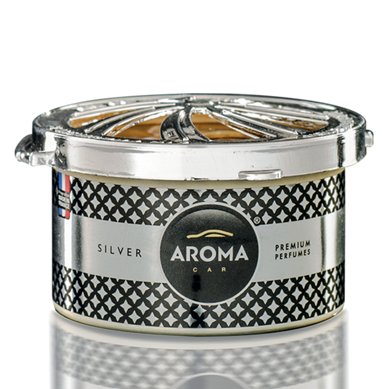 Aroma Car Prestige Organic Silver odświeżacz powietrza w puszce