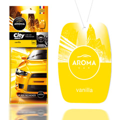 Aroma Car City Card zapach samochodowy o zapachu wanilii