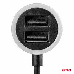 Samochodowa ładowarka USB z wyjściem 2,4 A