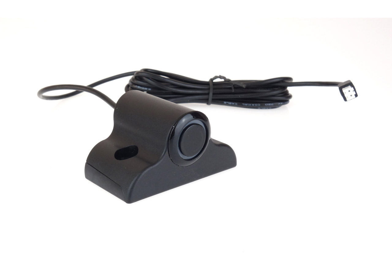 Sort 19 mm parkeringssensor til lastbil med monteringsbase