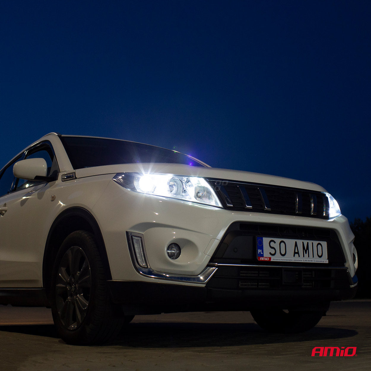 Żarówki LED H1 do reflektorów z aktywnym chłodzeniem wentylatorowym
