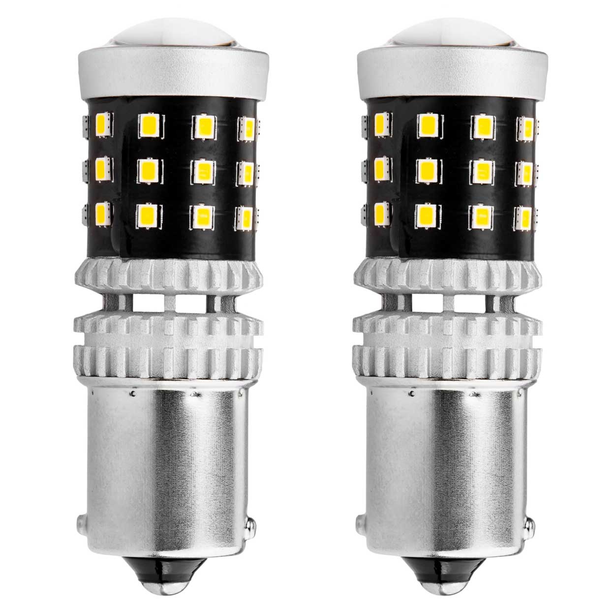 Żarówka LED CANBUS z 39 diodami SMD i trzonkiem BA15S/P21W