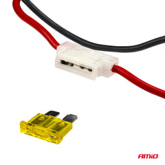 LED-advarselslygte med orange LED-lys
