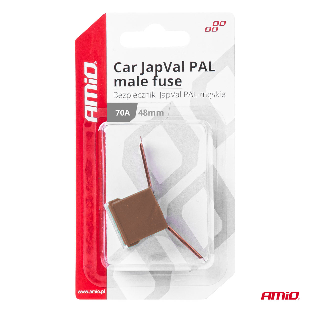 JAPVAL PAL han-sikring med 70 A mærkning