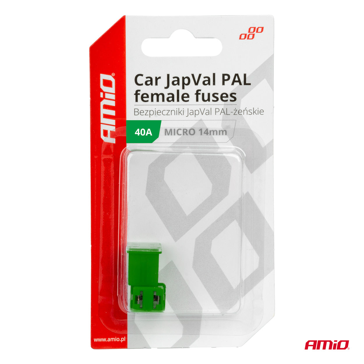 JAPVAL PAL mikro-hun-sikringer på 40 A