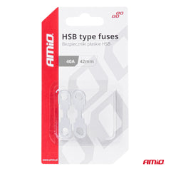 Pakke med 2 FLAT HSB-sikringer