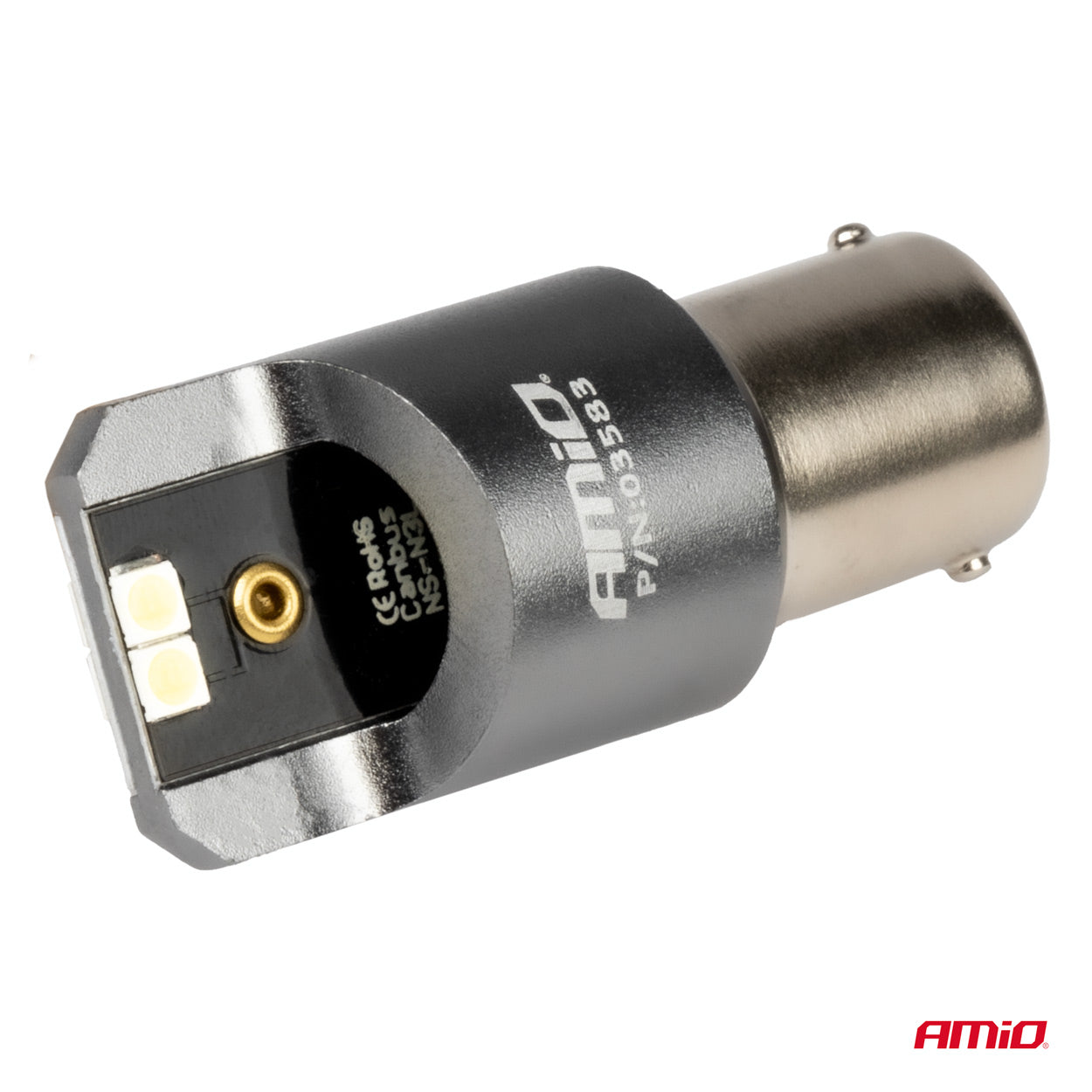 LED-pærer BA15S P21W med 6000K hvidt lys