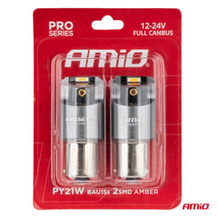 Zestaw 2 żarówek LED PY21W