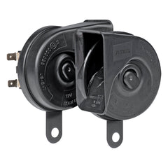 Todelt 12 V horn med monteringsbeslag