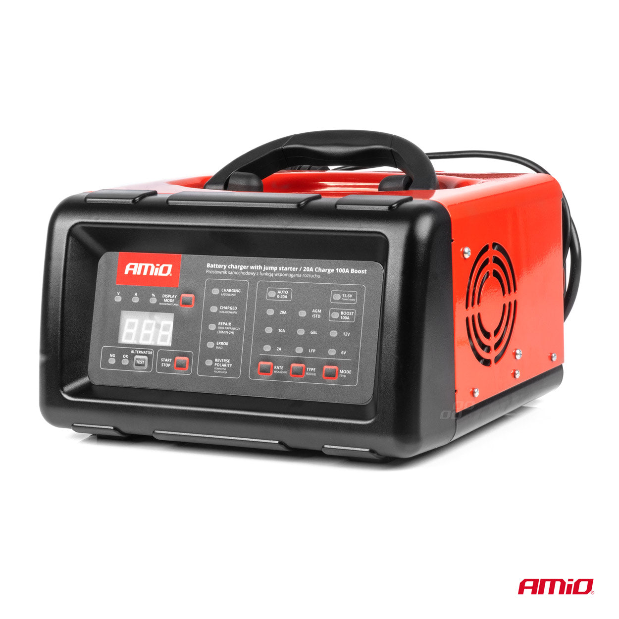 Batterilader til 6 V og 12 V batterier