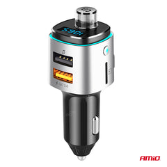 FM-transmitter med 2 USB-A-porte til bil