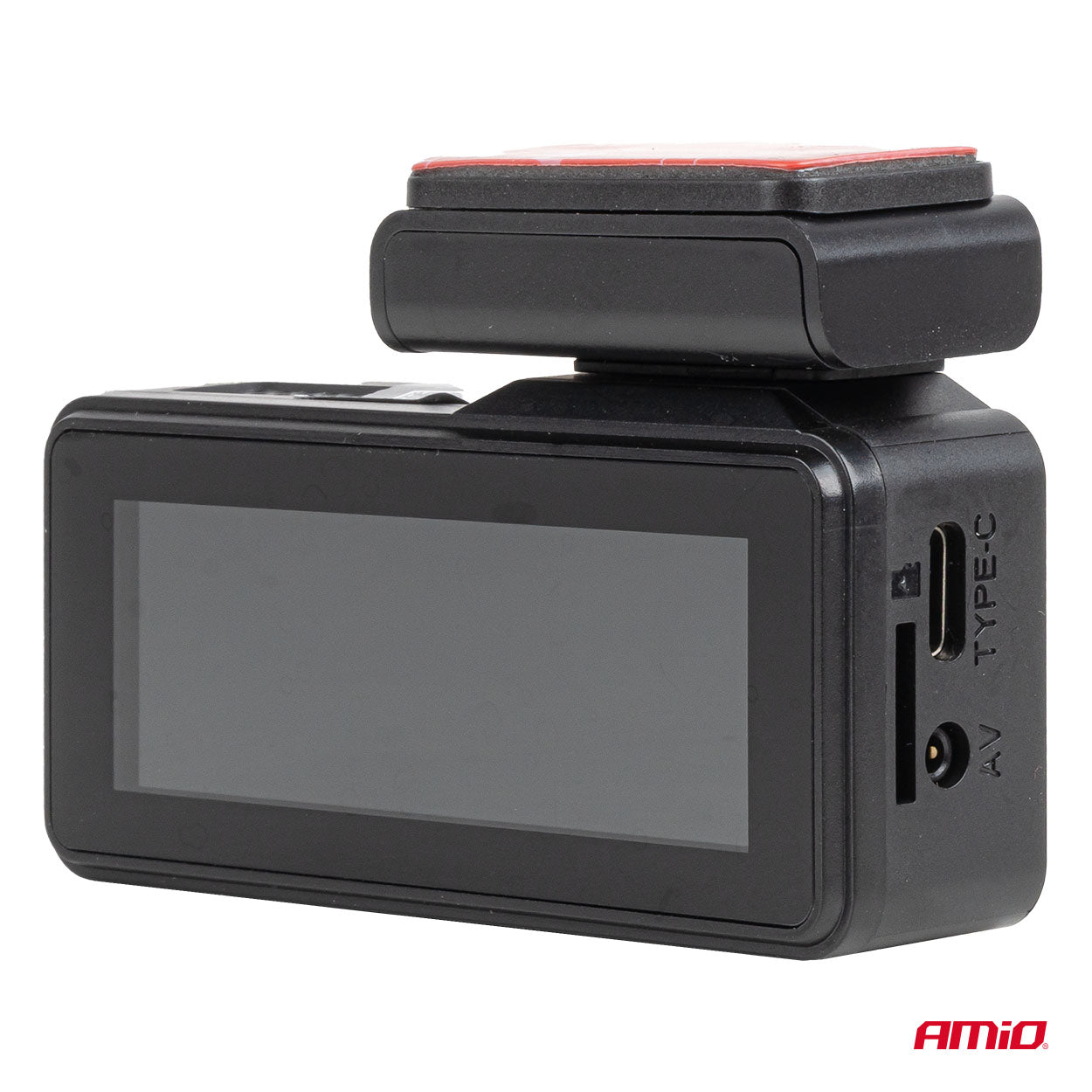 Dashcam til bil med dobbeltkamera, WiFi og USB-C