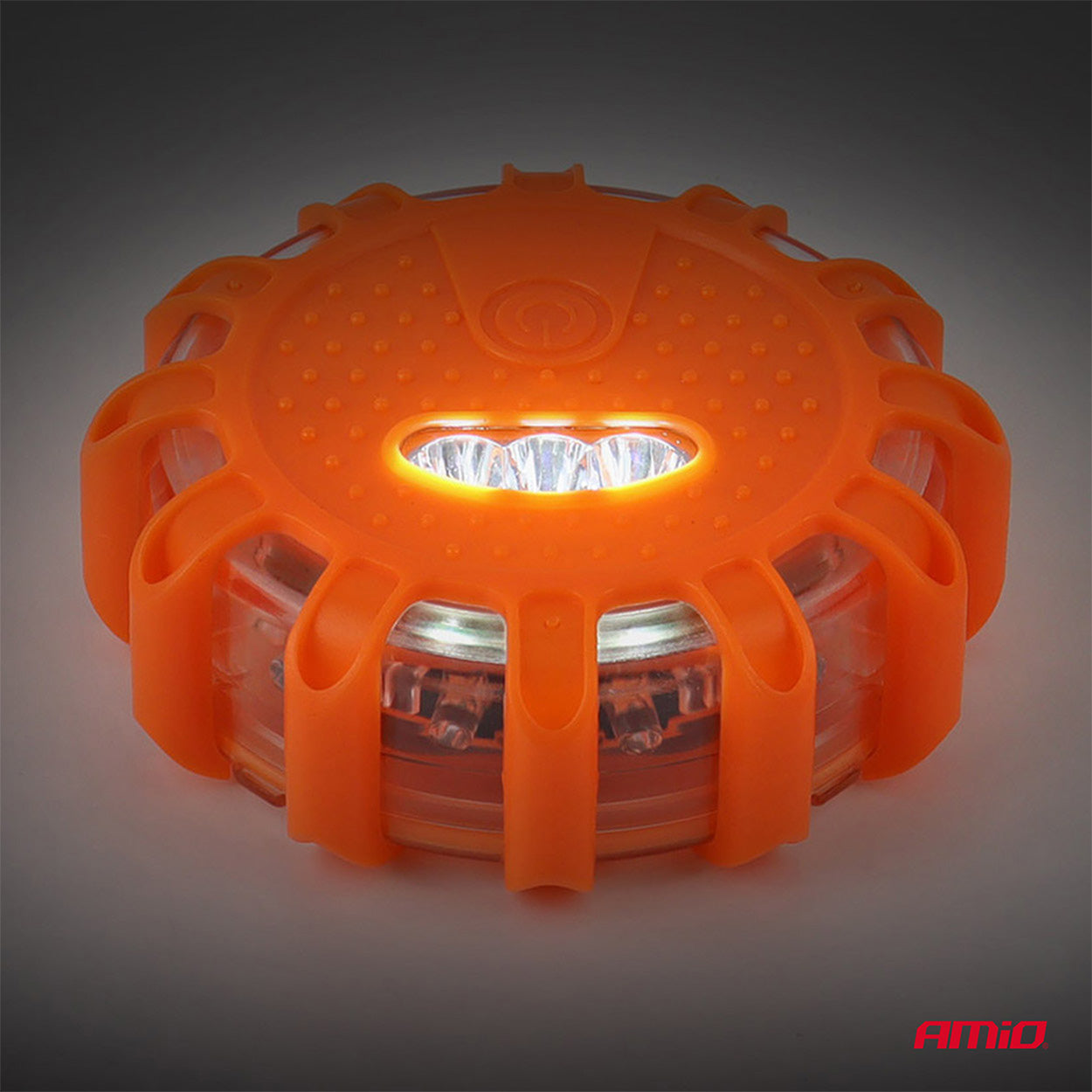LED-advarselslampe med USB-opladning