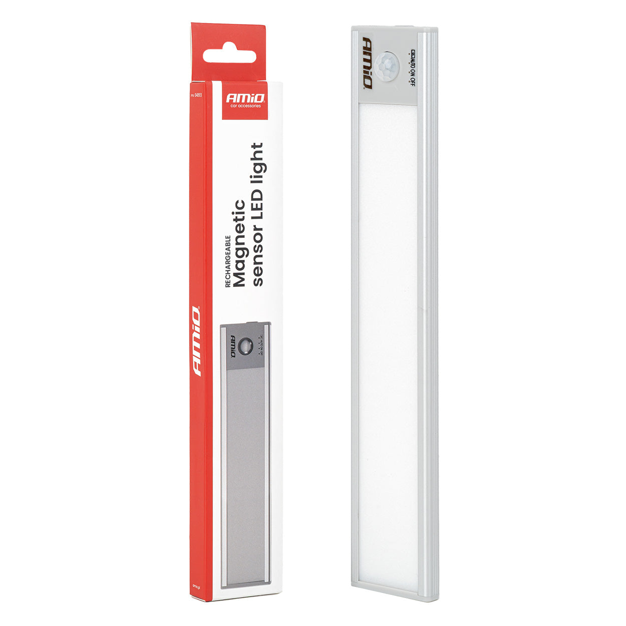 Akumulatorowa magnetyczna lampa LED z czujnikiem ruchu