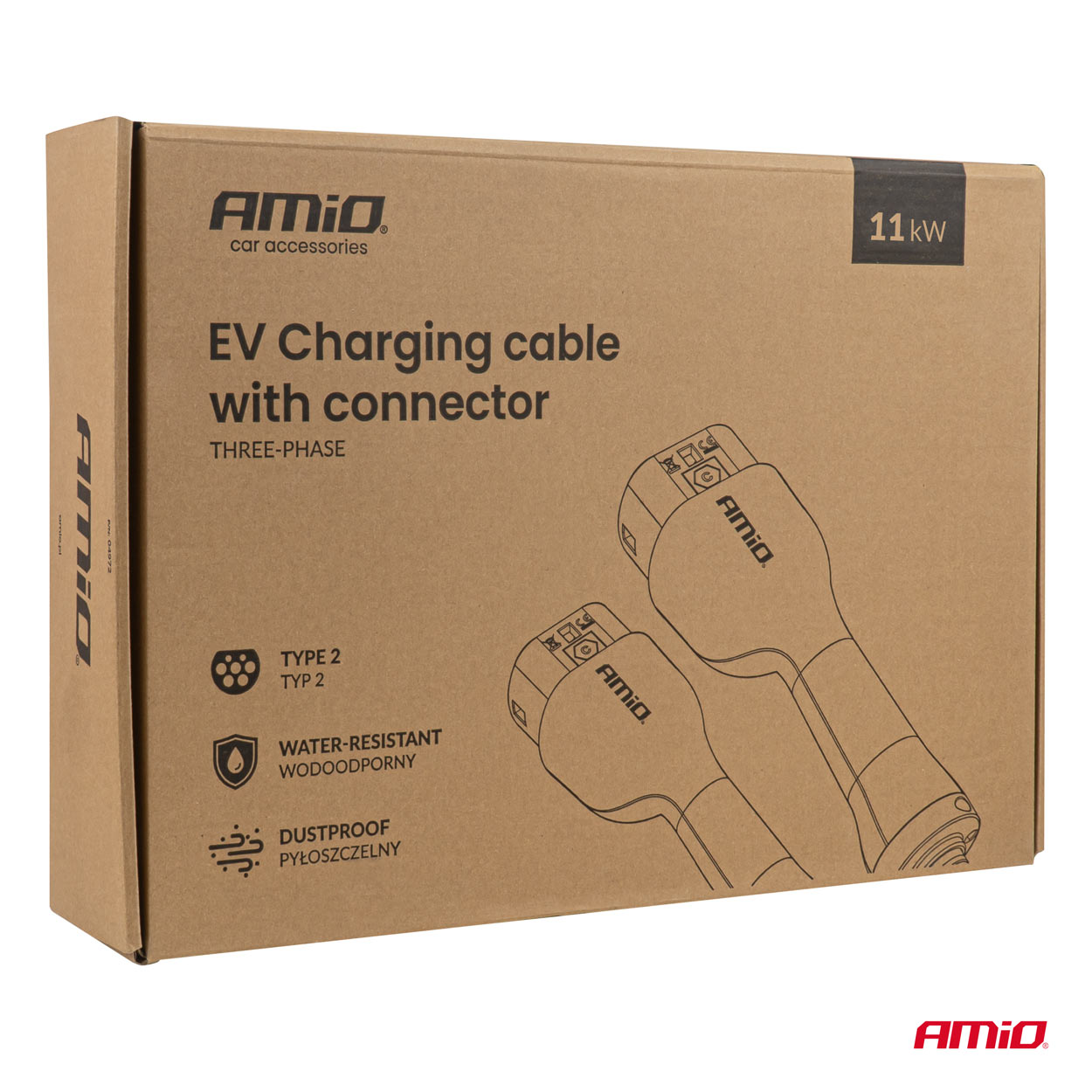 Kabel Type 2 – Type 2 do stacji ładowania AC