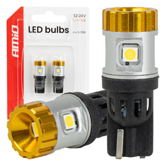 Żarówka LED T10 z CANBUS i białym światłem