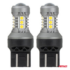 LED-pære med standard 7443-sokkel til 12/24 V