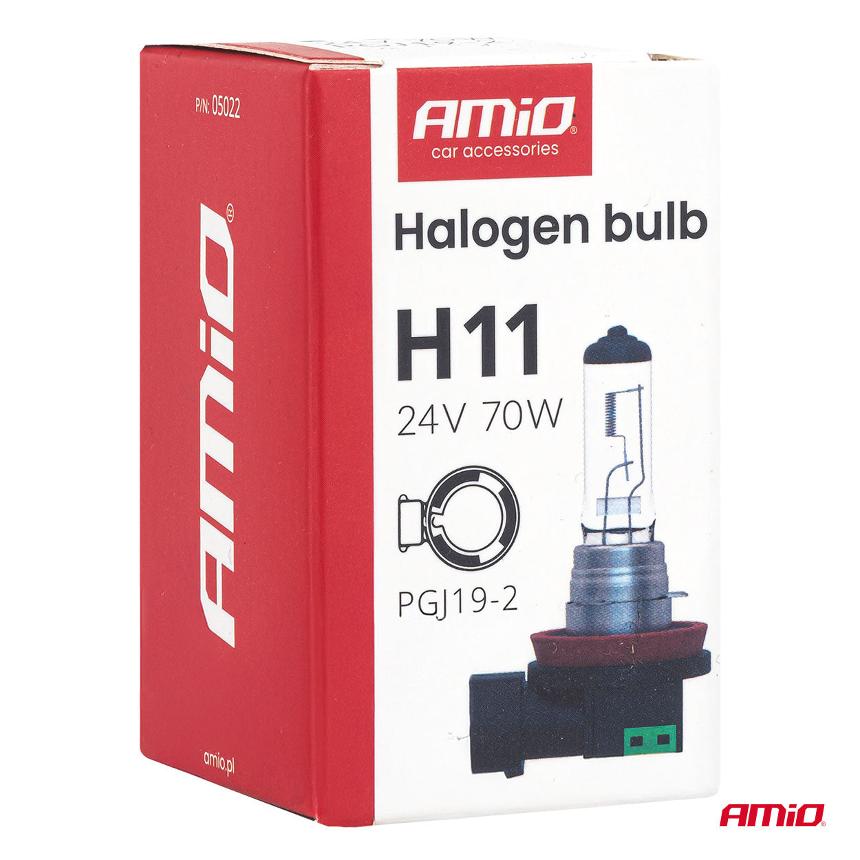 Żarówka halogenowa H11 24 V do ciężarówek i maszyn