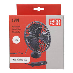 Carpoint wentylator 12 V z przyssawką 