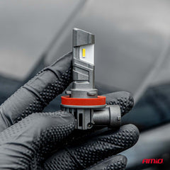 Żarówki LED H11 do reflektorów – widok z boku