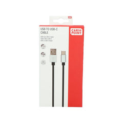 Carpoint kabel USB-A do USB-C, 2 metry 