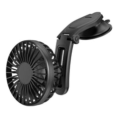 Wentylator Carpoint z przyssawką na deskę rozdzielczą, USB-A, Ø 10,5 cm, 5 V 