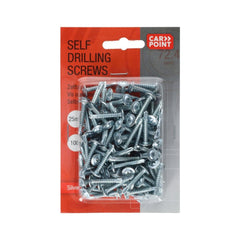 Wkręty samowiercące Carpoint Ø4 mm 25 mm – 100 szt. 