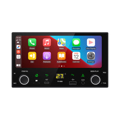 2DIN Touch Radio z ekranem 6.86" – bezprzewodowy Apple CarPlay i Android Auto (uniwersalne) 