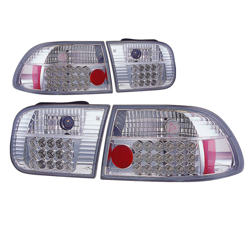 Tylne lampy LED do Civic '92 3D