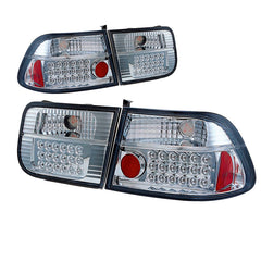 Tylne lampy LED do Civic '96 2D chrom