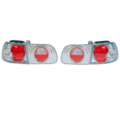 Tylne lampy do Honda Civic 1992 3-drzwiowy styl Lexus