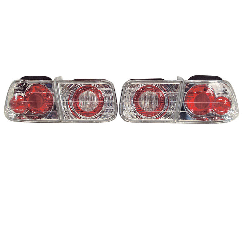 Tylne lampy Lexus-look do Honda Civic 1992 2/4-drzwi, komplet
