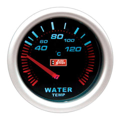 Wskaźnik temperatury wody czarny 5,8 cm Auto Gauge