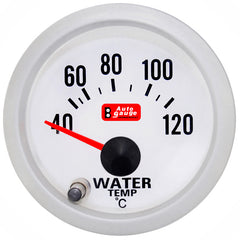 Wskaźnik temperatury wody Auto Gauge 2 cale z 7 kolorami