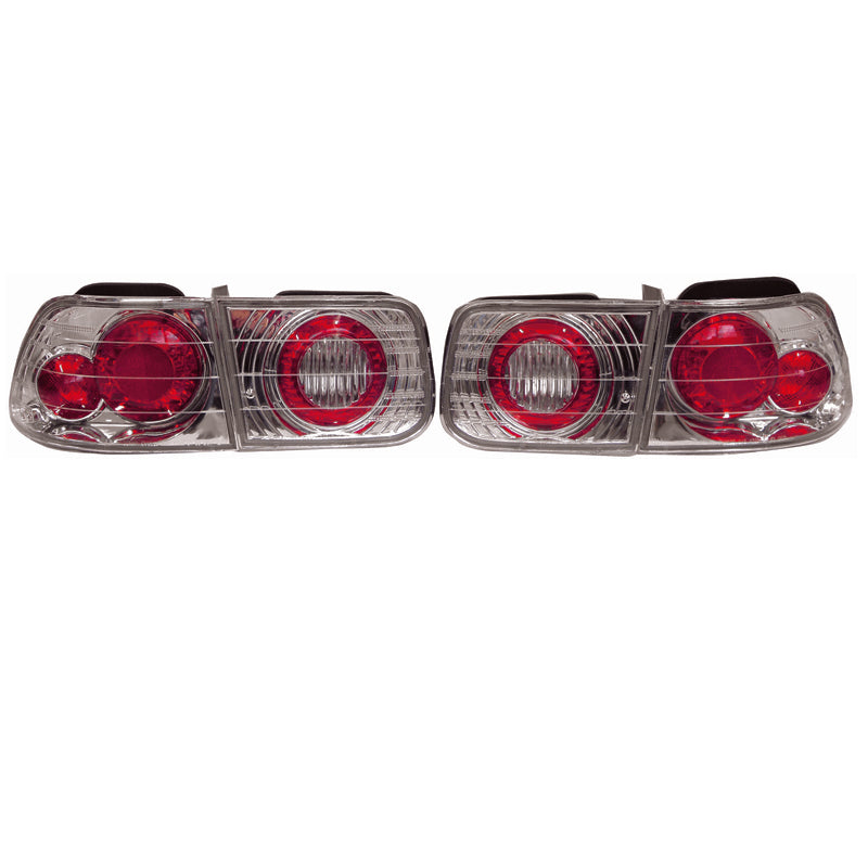 Tylne lampy do Honda Civic 1996 2-drzwiowy w stylu Lexus