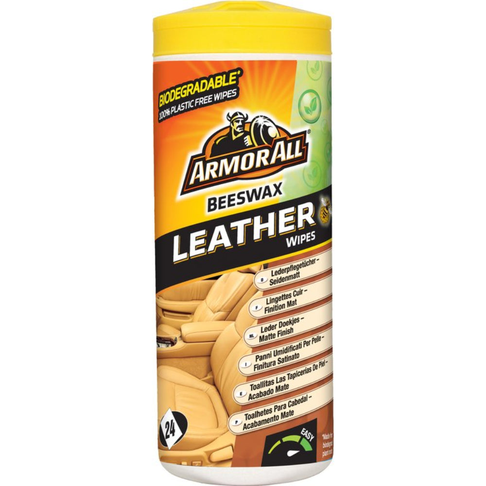 Armor All AA39024M Chusteczki do skóry – 24 szt. 