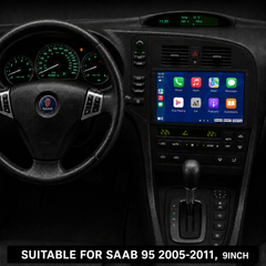 Saab 9-5 2005-2011 - radio 9\" z Apple CarPlay i Android Auto 