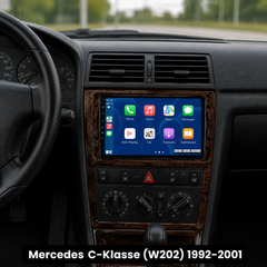 Mercedes C-Klasse (W202) 1992-2001 - radio 9" z Apple CarPlay i Android Auto 